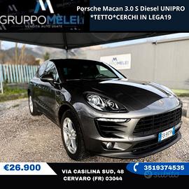 Porsche Macan 3.0 S Diesel UNIPRO *TETTO*CERCHI IN