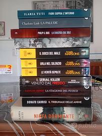 Lotto 11 Libri Thriller/Gialli: Carrisi, Tuti,Dick