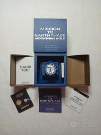 OmegaxSwatch Mission to EarthPhase Moonshine Gold 
