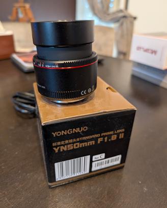 obbiettivo 50mm Canon EOS 