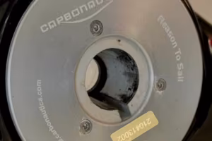 Ruota Timone In Carbonio Y100 Carbonautica