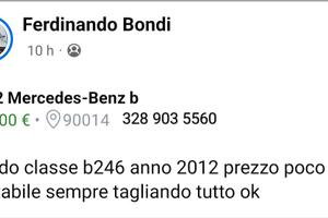 X conto di un' amico vende auto 