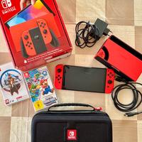 NINTENDO SWITCH OLED MARIO RED EDITION 64GB