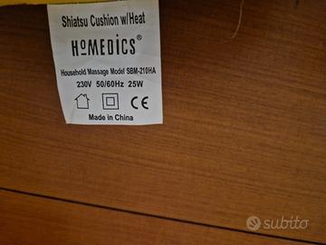 poltrona massaggiante Homedics
