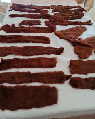 scampoli di pelliccia visone