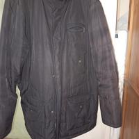 giaccone con cappuccio da uomo