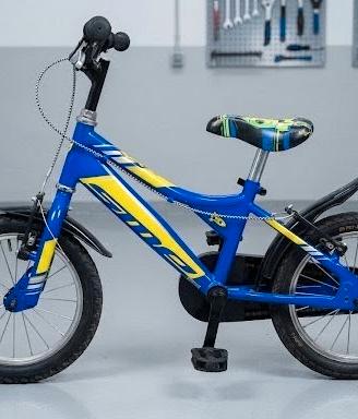 Bici blu bimbo 14"