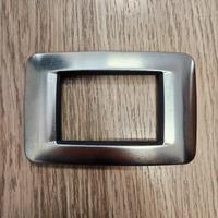 Placca Eikon Round 20683.91 Natural Spazzolato