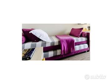 Iconico letto trasformabile Duetto di Flou