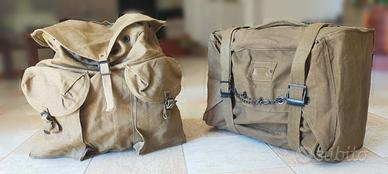Borsa-valigia e Zaino originali Esercito Italiano