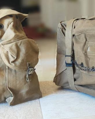 Borsa-valigia e Zaino originali Esercito Italiano