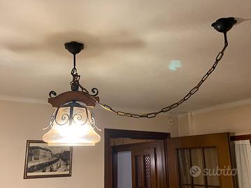 Lampadario da cucina o taverna