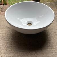 Lavabo da appoggio sfera white