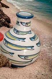 bottiglia in ceramica vietrese