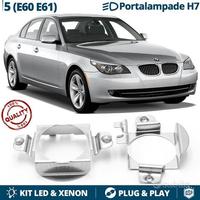 ADATTATORI montaggio KIT LED H7 BMW SERIE 5 E60 61