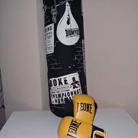 Sacco da boxe + guanti da boxe Leone