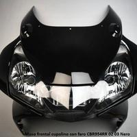 Muso frontal cupolino con faro CBR954RR 02 03 Nero