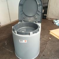 Giganplast Wc Chimico Da Camper Grigio 38x38x35 Cm