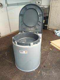 Giganplast Wc Chimico Da Camper Grigio 38x38x35 Cm