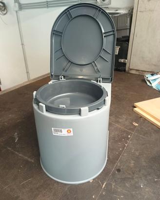 Giganplast Wc Chimico Da Camper Grigio 38x38x35 Cm