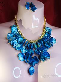 collier madreperla+orecchini 🌹