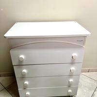 Cassettiera con vaschetta