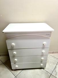 Cassettiera con vaschetta