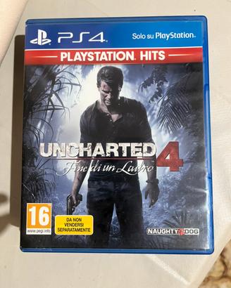 UNCHARTED 4 Fine di un Lauro per PlayStation4