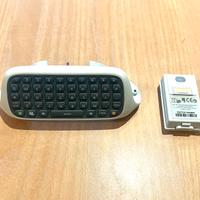 Xbox 360 chatpad + batteria joystick