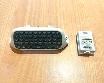 Xbox 360 chatpad + batteria joystick