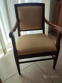 Poltroncine stile Impero coppia