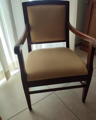 Poltroncine stile Impero coppia