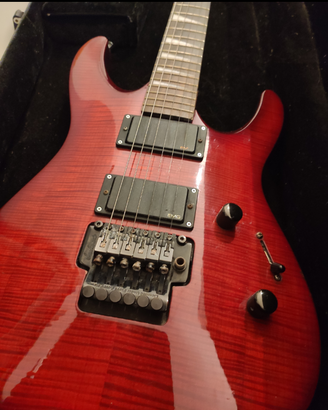 Chitarra Jackson Dinky red usata