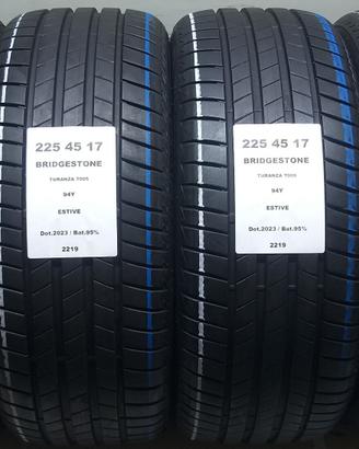 4 GOMME 225 45 17 BRIDGESTONE A2219