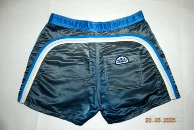 boxer pantaloncino mare Sundek blu lucido