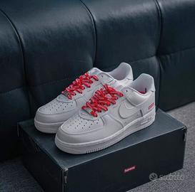Nike Air Force 1 Supreme bianca EU 45
