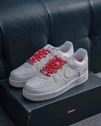Nike Air Force 1 Supreme bianca EU 45