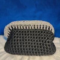 borsa clutch elegantissima artigianale, unica