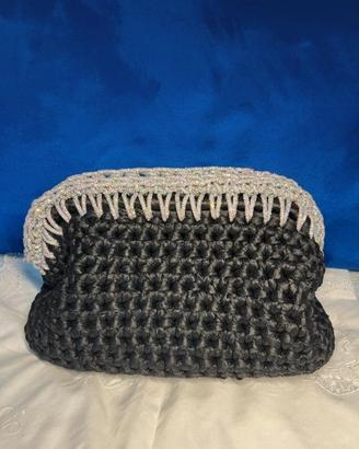 borsa clutch elegantissima artigianale, unica