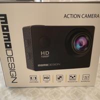 Action camera con garanzia e scontrino