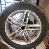 Cerchi in lega e gomme neve tiguan 18 pollici