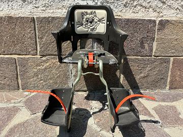Seggiolino bici anteriore bambino vintage – con po