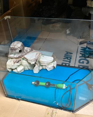 Acquario per tartarughe