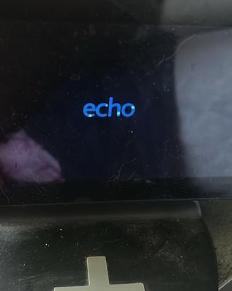 2 Alexa eco show con caricatore per cellulare