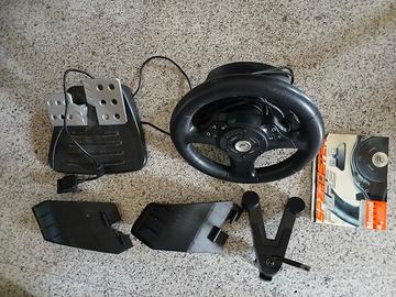 ps2 volante e pedaliera Fanatec 