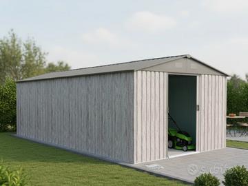 Casetta per giardino in metallo