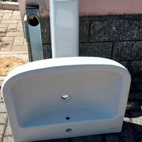 Lavabo a colonna Dolomite