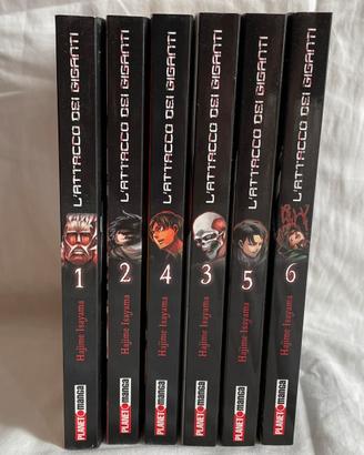 L’attacco dei giganti vol. 1 - 6
