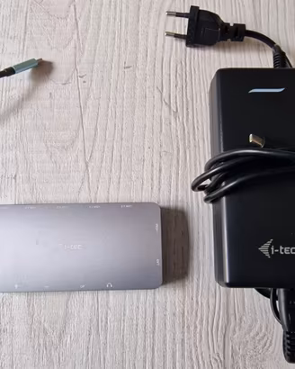 Docking station thunderbolt USB-C + aliment. 100W