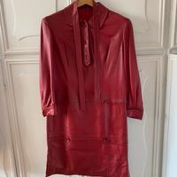 Vestito vera pelle vintage